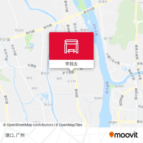塘口地图