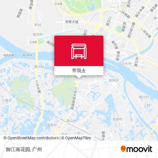御江南花园地图
