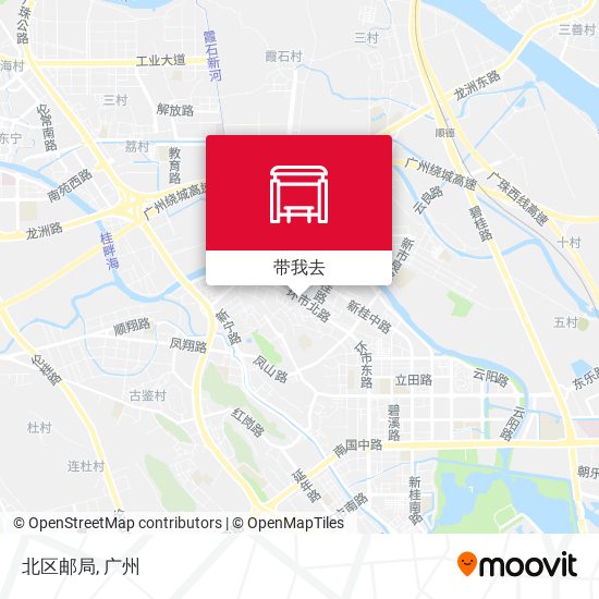 北区邮局地图