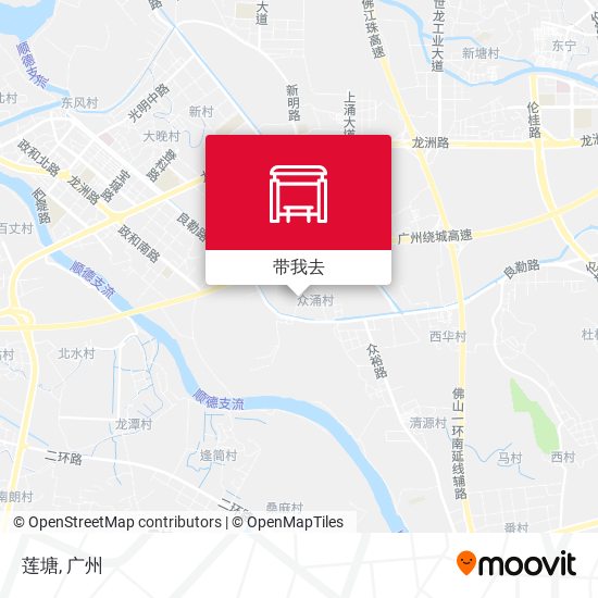 莲塘地图