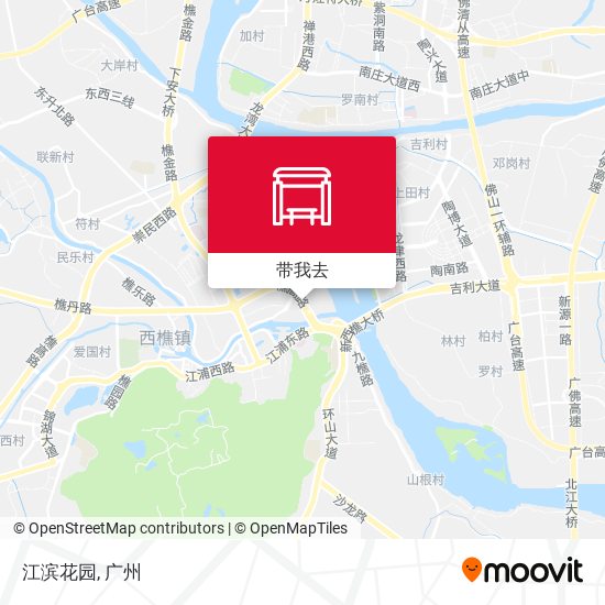 江滨花园地图