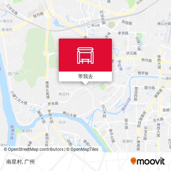 南星村地图