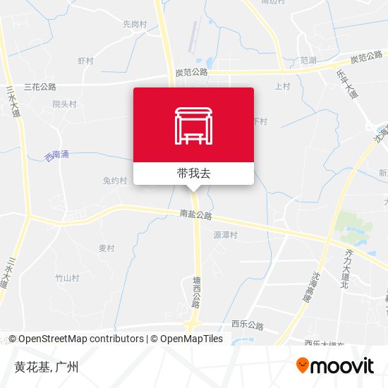 黄花基地图