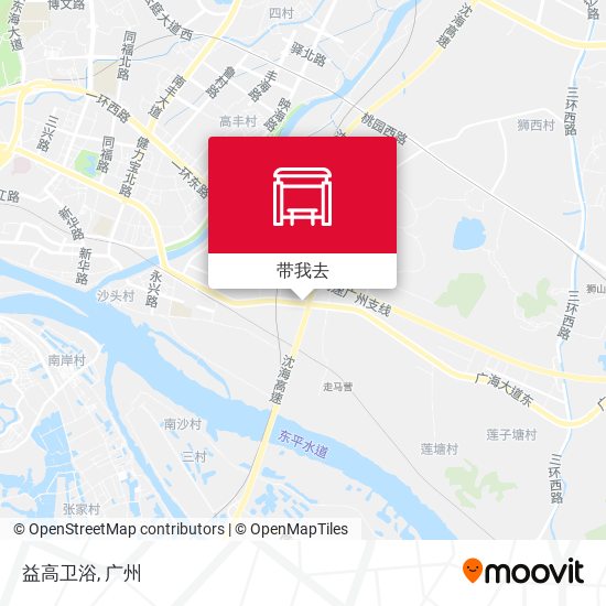 益高卫浴地图