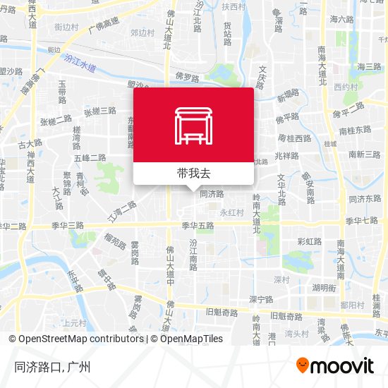 同济路口地图