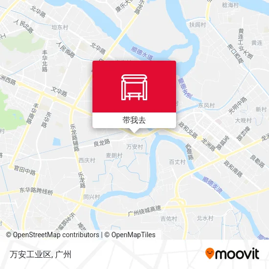 万安工业区地图