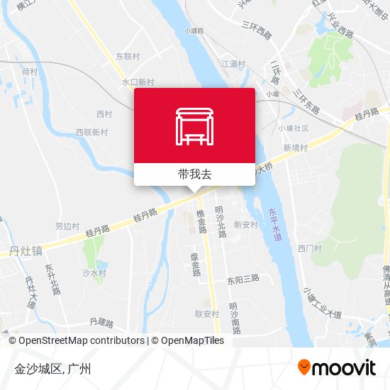 金沙城区地图