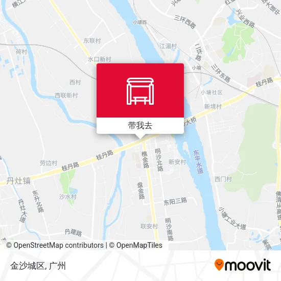 金沙城区地图