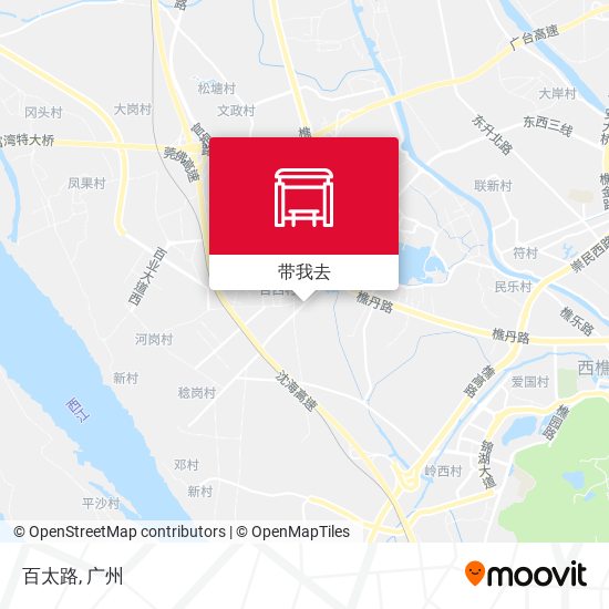 百太路地图
