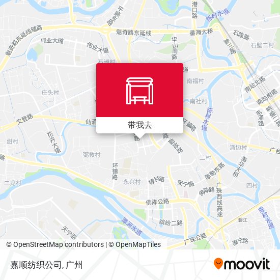 嘉顺纺织公司地图