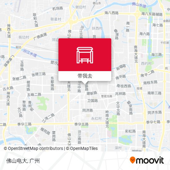 佛山电大地图