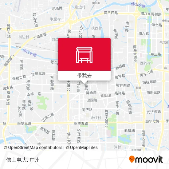佛山电大地图