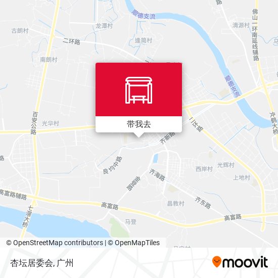 杏坛居委会地图