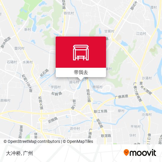 大冲桥地图