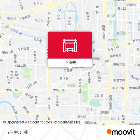 市三中地图