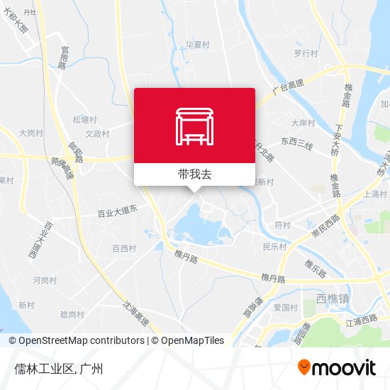 儒林工业区地图