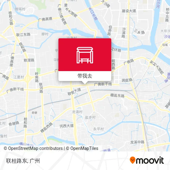 联桂路东地图