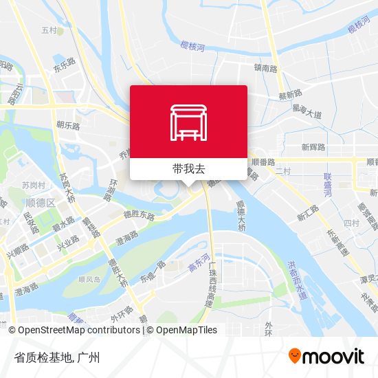 省质检基地地图