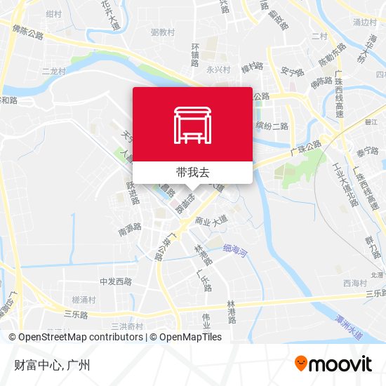 财富中心地图