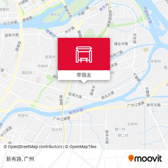 新有路地图