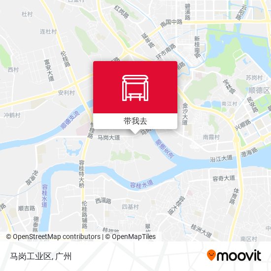 马岗工业区地图