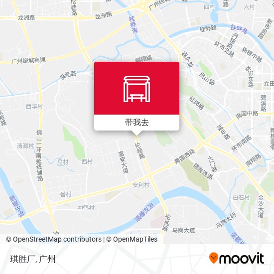 琪胜厂地图