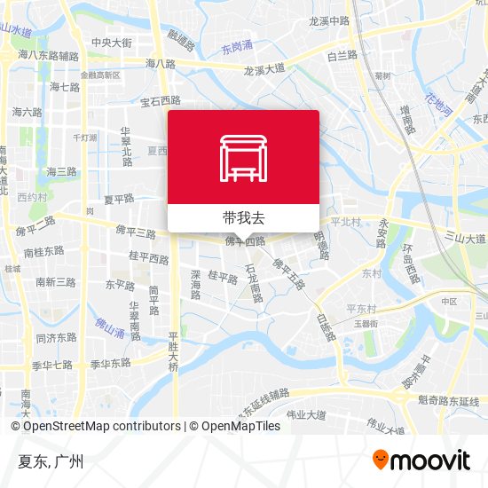 夏东地图