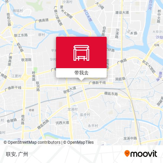 联安地图