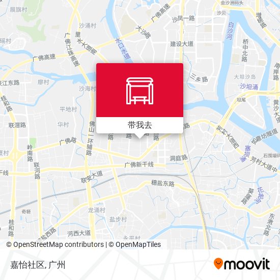 嘉怡社区地图