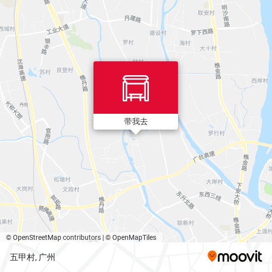 五甲村地图