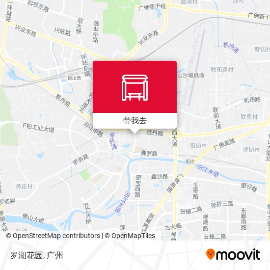 罗湖花园地图