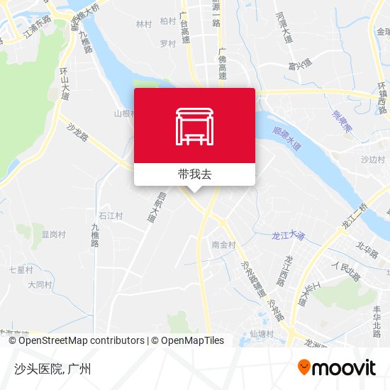 沙头医院地图