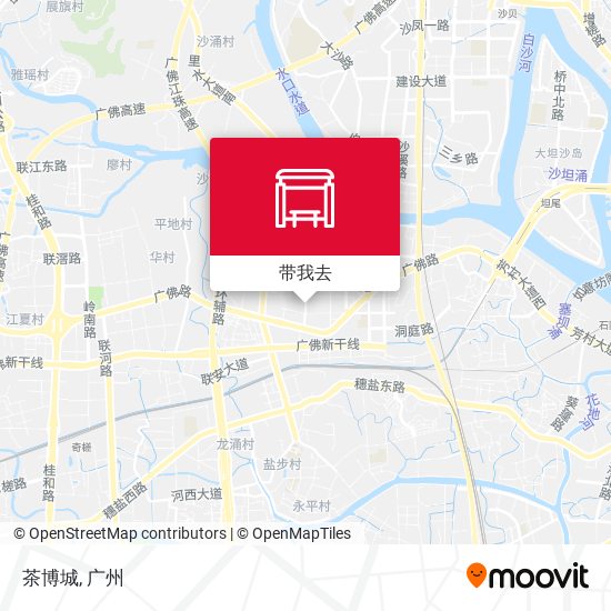 茶博城地图