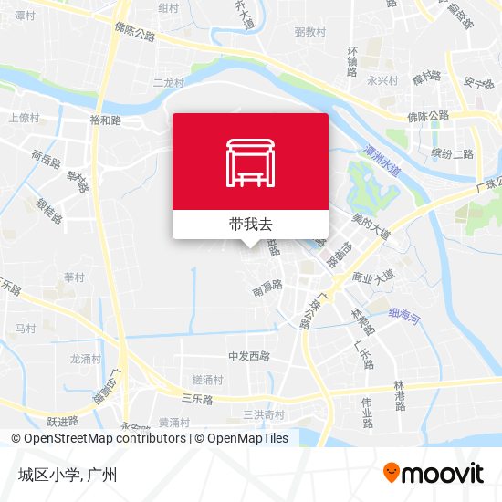 城区小学地图