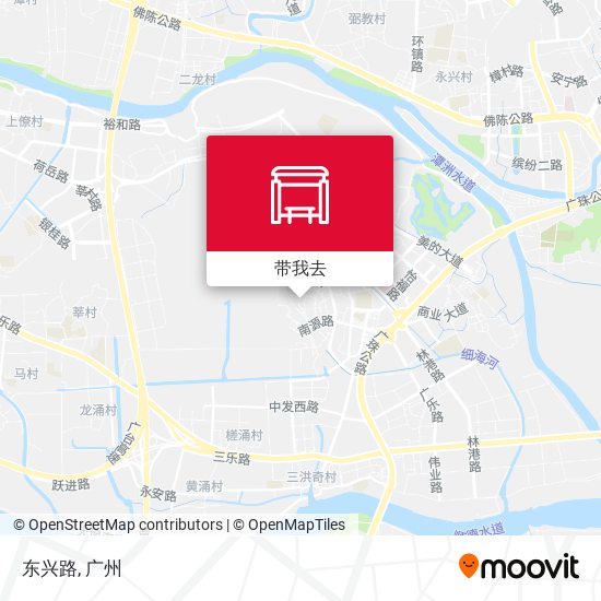 东兴路地图