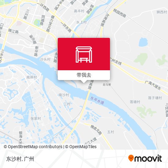 东沙村地图