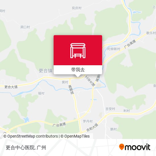 更合中心医院地图