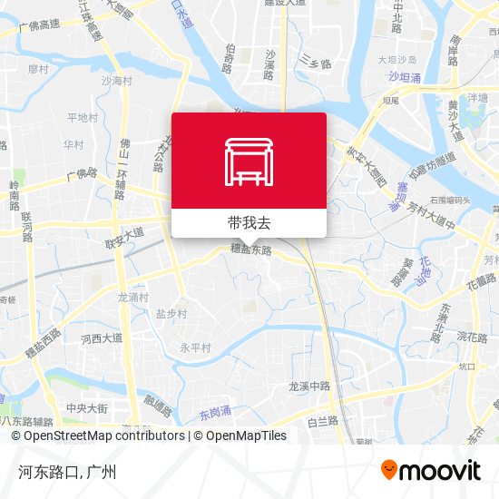 河东路口地图