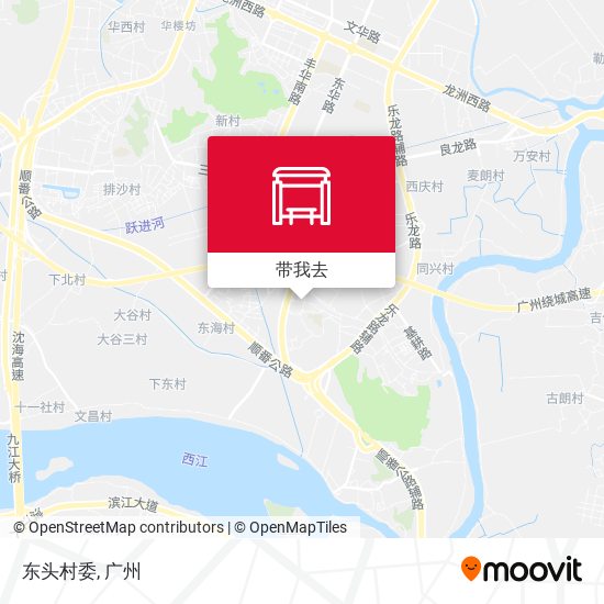 东头村委地图