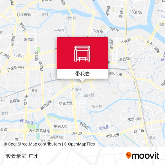 骏景豪庭地图