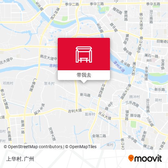 上华村地图