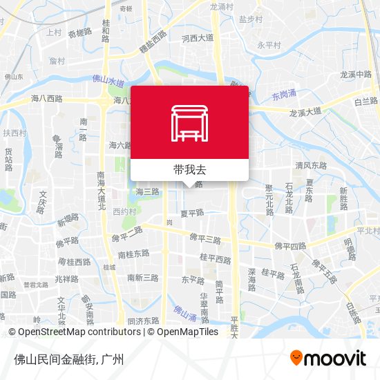 佛山民间金融街地图
