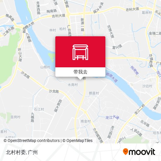北村村委地图