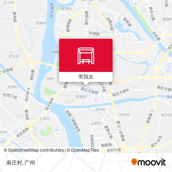 南庄村地图