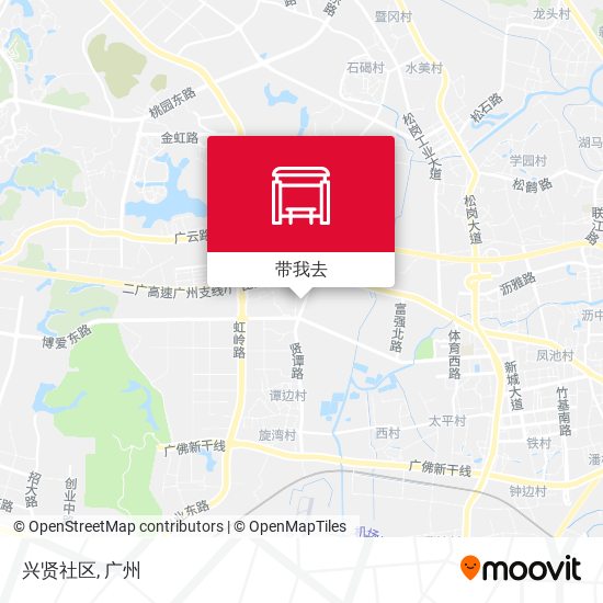 兴贤社区地图