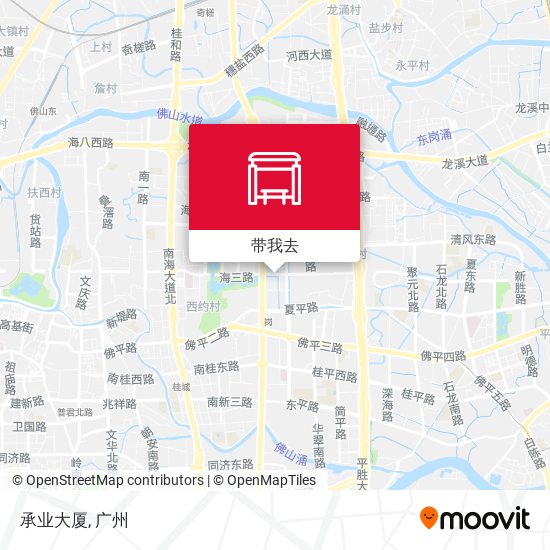 承业大厦地图