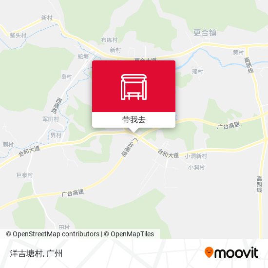 洋吉塘村地图