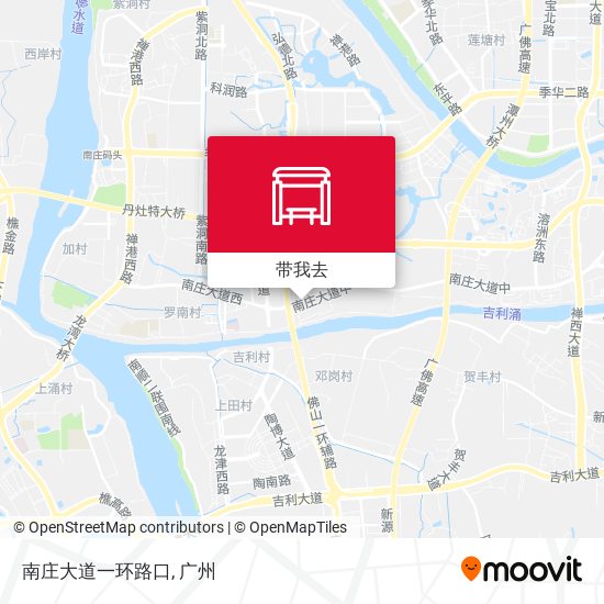 南庄大道一环路口地图