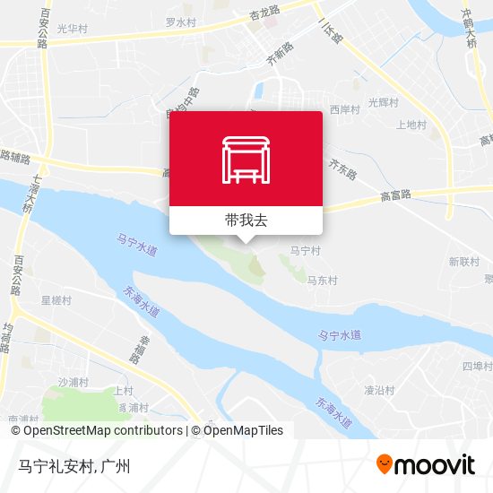 马宁礼安村地图