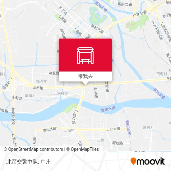 北滘交警中队地图